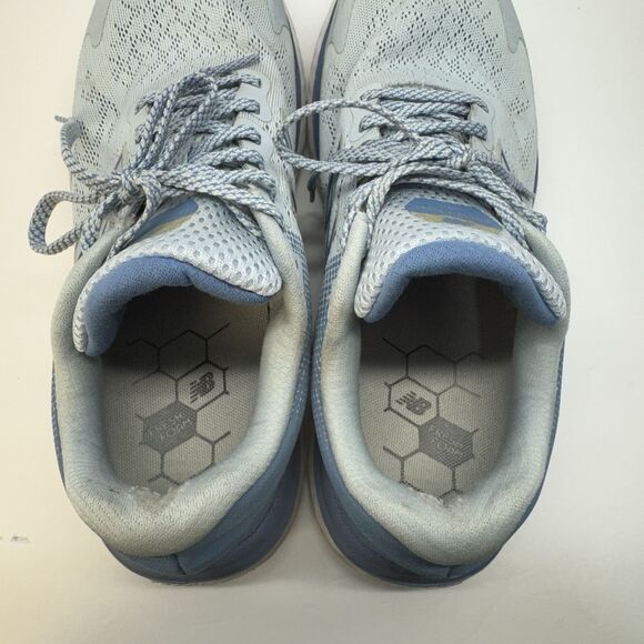 New Balance Fresh Foam 680 V7 Women’s Sz 9.5 Blue Running Shoes Lace Up Sneakers - Picture 7 of 10